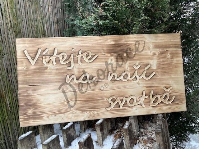 Uvítací cedule 80x40