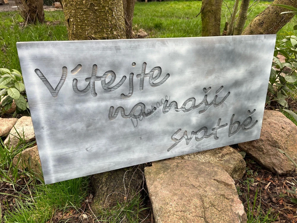 Uvítací cedule 80x40