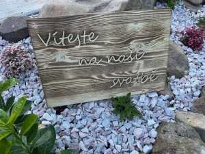 Uvítací cedule 60x40