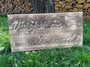 Uvítací cedule 80x40