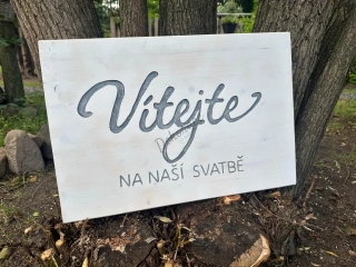 TRENDY Uvítací cedule