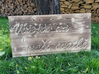 Uvítací cedule 80x40